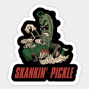 skankin pickle Sticker